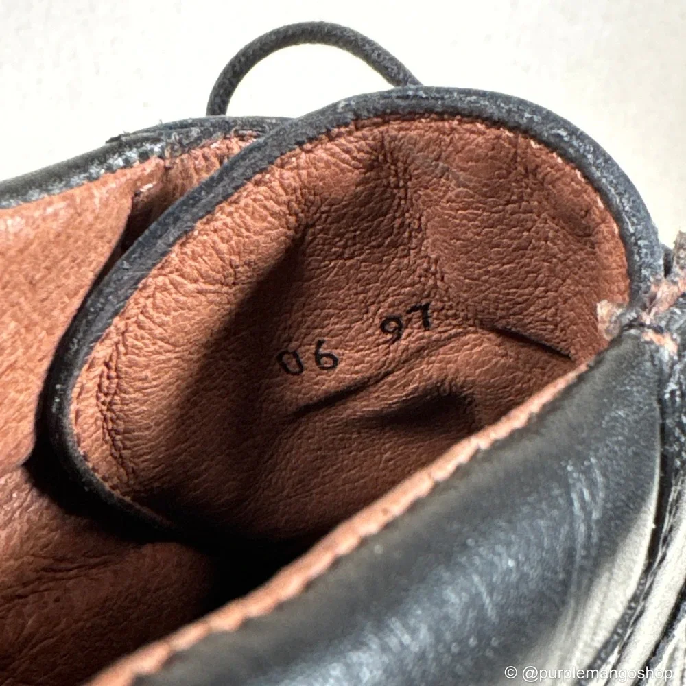 NWOT VINTAGE 1990s IMPULSE STEEPLE GATE Leather Boots | M 8.5 | Made in‎ Italy
